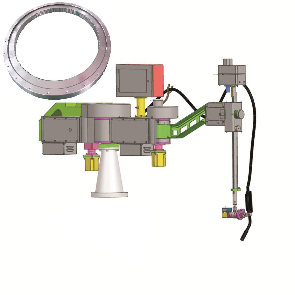 خاتم المنحدرات الخفيفة تحمل للروبوت