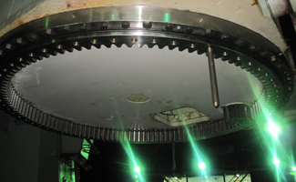 الدوران تطبيق حلقة في سفينة الهندسة