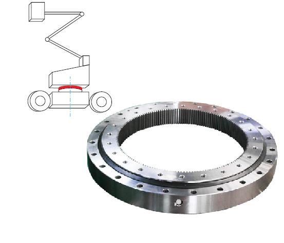 منصة العمل الجوية الصغيرة تستخدم محملًا خفيفًا للوزن